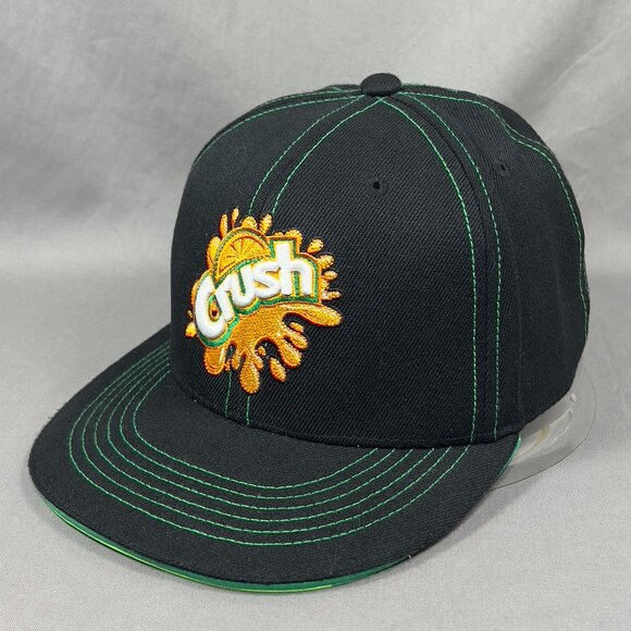 Teenage Mutant Ninja Turtles Orange Crush Snapback Hat Cap Black Adjustable Mens - Picture 7 of 16
